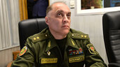 Приезд Лукашенко на Центральный командный пункт ВВС и войск ПВО