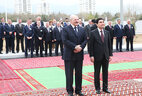 Церемония открытия комплекса зданий посольства Беларуси в Туркменистане