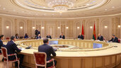 Александр Лукашенко встретился с губернатором Владимирской области России Александром Авдеевым