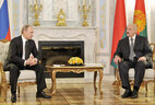 Belarus and Russia will always be together, President of Belarus Alexander Lukashenko said as he met with President of Russia Vladimir Putin in Minsk