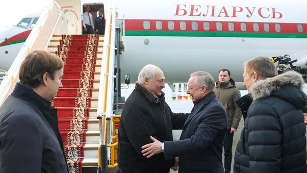 Рабочий визит в Российскую Федерацию Александр Лукашенко, Александр Беглов, губернатор Санкт-Петербурга Александр Беглов