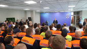 Александр Лукашенко пообщался с работниками ОАО "Могилевский завод лифтового машиностроения" 