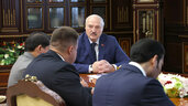 Александр Лукашенко встретился с Министром иностранных дел Никарагуа Денисом Монкадой Колиндресом