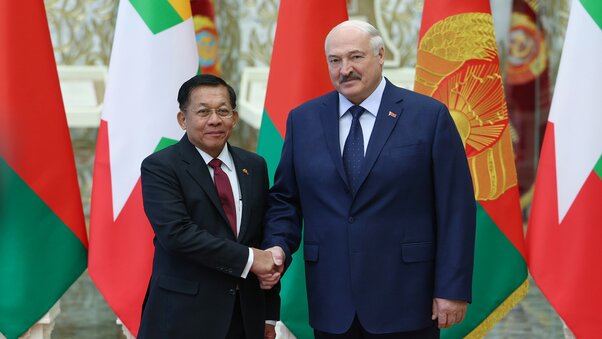 Переговоры с Председателем Государственного административного совета, Премьер-министром Республики Союз Мьянма Мин Аун Хлайном Лукашенко последние новости, Лукашенко новости сегодня