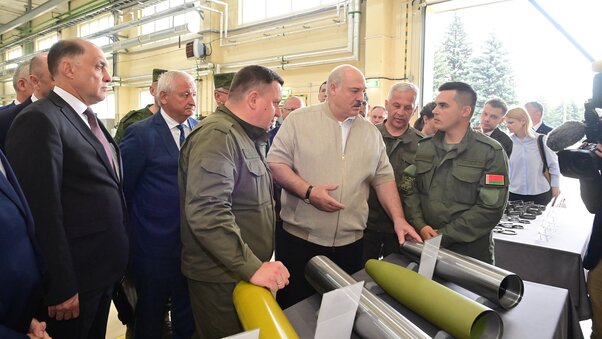 Посещение завода "Легмаш" в Орше Лукашенко последние новости