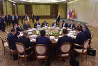 During the narrow format session of the Supreme Eurasian Economic Council