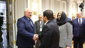 Александр Лукашенко и первый вице-президент Ирана Мохаммад Мохбер