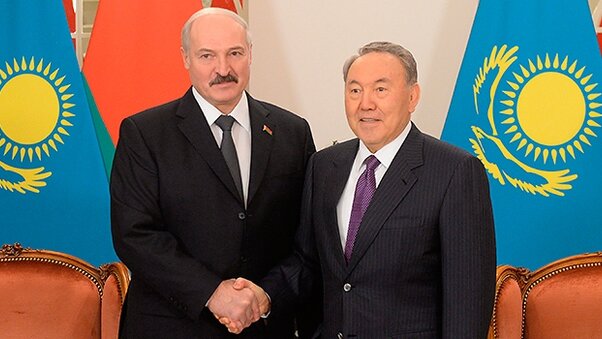 У час сустрэчы з Прэзідэнтам Казахстана Нурсултанам Назарбаевым У час сустрэчы з Прэзідэнтам Казахстана Нурсултанам Назарбаевым