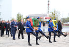 Presidents of Belarus and Ukraine Alexander Lukashenko and Petro Poroshenko paid tribute to the memory of the Chernobyl clean-up workers on the day of the 31st anniversary of the nuclear disaster. They lay flowers at the Wall of Memory in the Memorial to the Heroes of Chernobyl