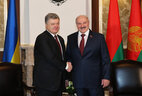 Negotiations with Ukraine President Petro Poroshenko