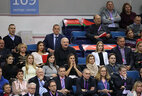 On the second day of the Fed Cup final