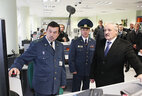 Alexander Lukashenko visits the transport and logistics center Minsk-Beltamozhservice-2