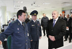 Alexander Lukashenko visits the transport and logistics center Minsk-Beltamozhservice-2