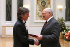 Composer Vladimir Kondrusevich is honored with the State Prize of the Republic of Belarus