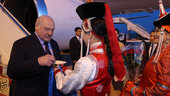 как Лукашенко встретили в Монголии 