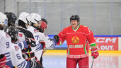 Лукашенко хоккей