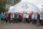 During the meeting with the participants of the biathlon festival