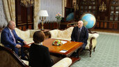 Александр Лукашенко встретился с Председателем Центрального банка России Эльвирой Набиуллиной