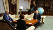 Александр Лукашенко встретился с Председателем Центрального банка России Эльвирой Набиуллиной 