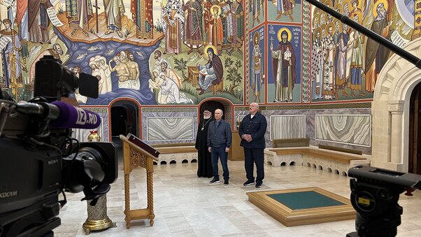Александр Лукашенко, Владимир Путин, Спасо-Преображенский Валаамский мужской монастырь Александр Лукашенко, Владимир Путин, Спасо-Преображенский Валаамский мужской монастырь