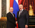 Alexander Lukashenko and Vladimir Putin