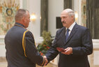 The Order for Service to the Motherland Third Class is awarded to the head of the interior department of the Vitebsk Oblast Executive Committee Police Major-General Igor Yevseyev