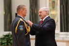 Medal for Courage is conferred on Pavel Shcherbakov, senior investigator of major crimes of the anti-terrorism unit Almaz of the Interior Ministry