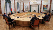 Александр Лукашенко встретился с участниками 52-го заседания Совета руководителей органов безопасности и спецслужб СНГ 