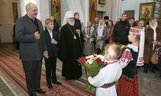 On Christmas Day, 7 January, Belarusian President Alexander Lukashenko visited the Holy Spirit Cathedral in Minsk