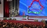 Alexander Lukashenko delivers a speech at the solemn meeting on the occasion of Belarus’ Independence Day, 1 July 2017