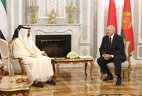 Negotiations with Crown Prince of Abu Dhabi Sheikh Mohammed bin Zayed Al Nahyan