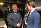 Belarus President Aleksandr Lukashenko met with Chairman of the Austrian People’s Party, MP of the National Council of Austria Sebastian Kurz