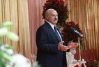 Aleksandr Lukashenko during the Vienna Ball in the Palace of Independence