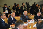 Во время заседания Высшего Евразийского экономического совета в расширенном составе