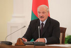Александр Лукашенко во время общения со студентами гродненских вузов