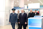 Alexander Lukashenko visits the airport
