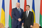 Президент Беларуси Александр Лукашенко и Президент Украины Владимир Зеленский