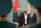 Церемония официальной встречи Президента Беларуси Александра Лукашенко Президентом Казахстана Касым-Жомартом Токаевым
