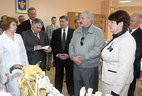 Alexander Lukashenko visits the Klimovichi State Agrarian College
