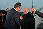 Президент Беларуси Александр Лукашенко прибыл с официальным визитом в Сербию. Борт номер один приземлился в белградском аэропорту имени Николы Теслы