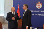 Президент Беларуси Александр Лукашенко и Президент Сербии Александр Вучич
