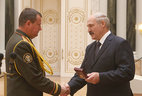 Chief of the Northwestern Operative Command of the Armed Forces, Major-General Andrei Ravkov was awarded an Order of Service to the Homeland, 3rd degree