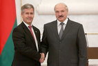 Alexander Lukashenko receives credentials from Ambassador of Australia Paul Andrew Myler