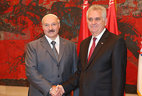 Official negotiations between Alexander Lukashenko and Tomislav Nikolić