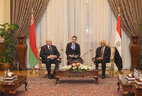 Во время встречи с Председателем Палаты представителей Египта Али Абделем аль-Саедом