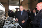 Alexander Lukashenko visits Electronic Warfare Systems Repair Plant No. 2566
