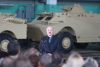 After the visits to the enterprises Alexander Lukashenko talked to the workers of these companies