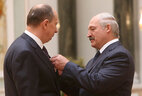 The Order of Honor was presented to Director General of Minsk Wheel Tractor Plant Vitaly Vovk