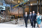 Alexander Lukashenko and Vladimir Putin visit the museum