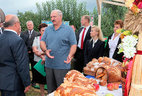 Alexander Lukashenko visits the agricultural company Progress-Vertelishki